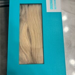 Halo Blonde Hair Extensions. Color 60 Length 16”